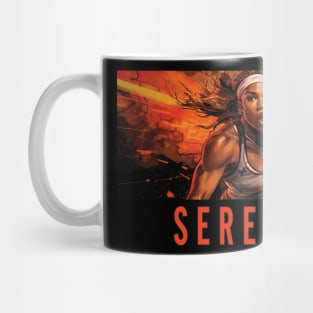 Serena - The GOAT Superhero Mug